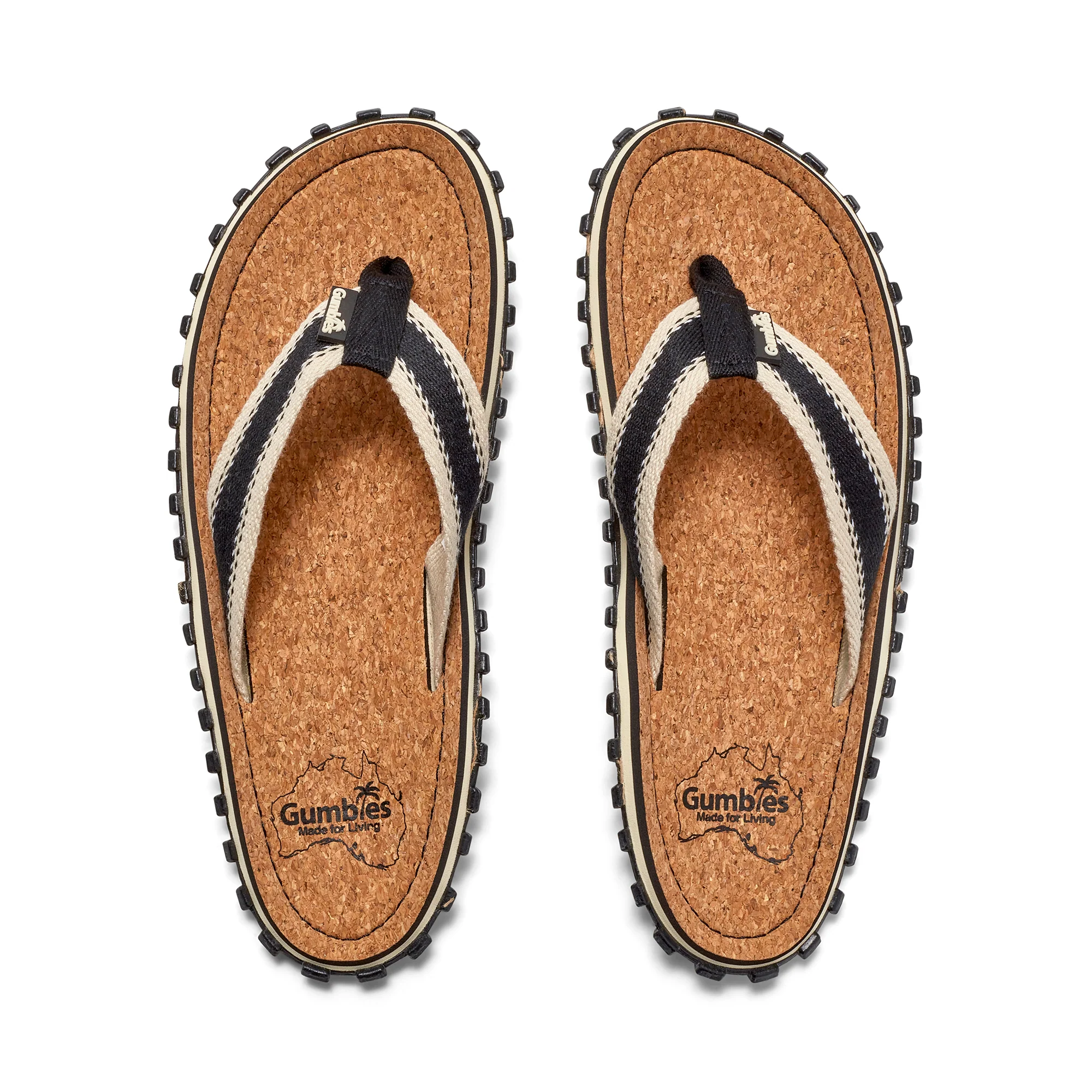 Corker - Flip-Flops - Men's - Black - Image 3