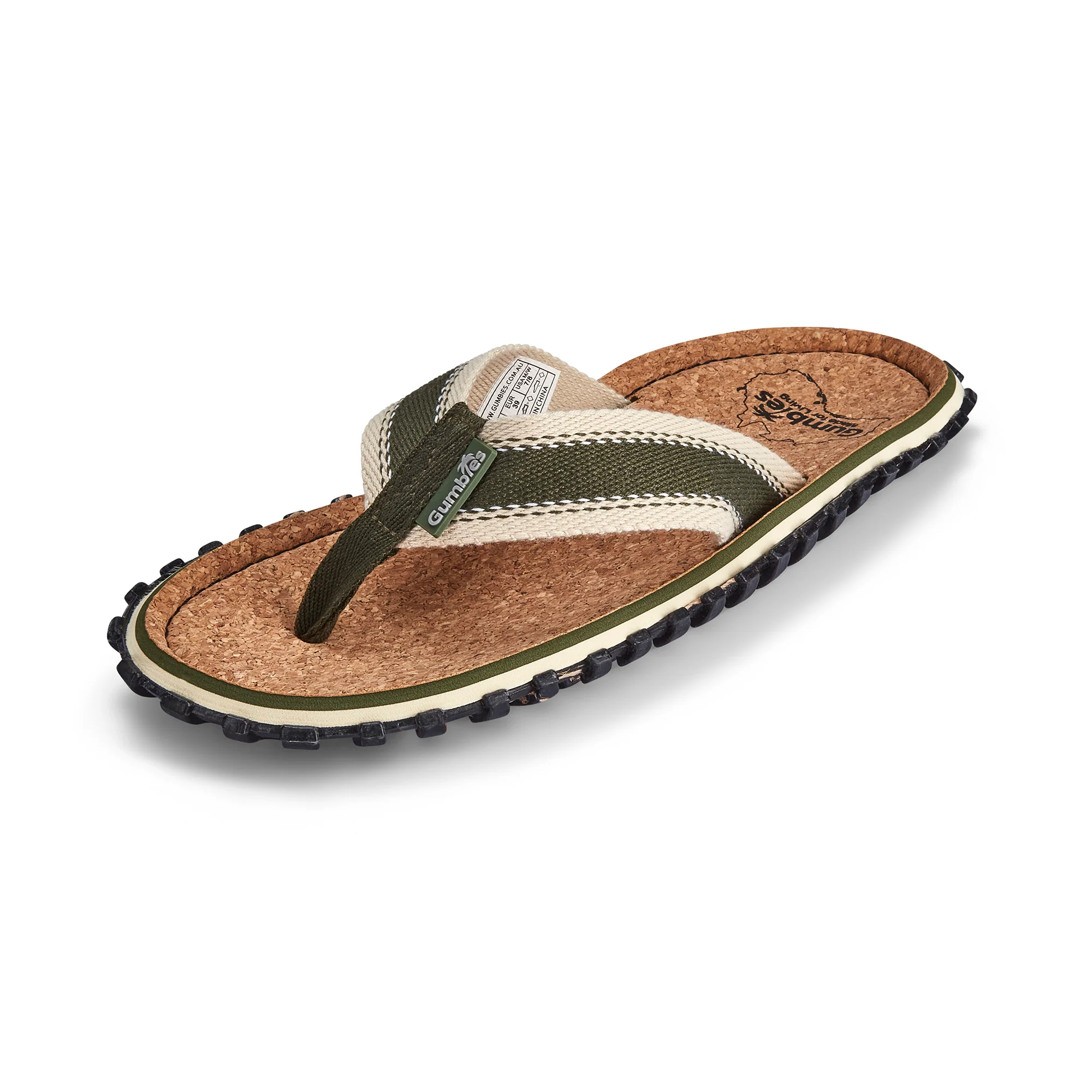 Corker - Flip-Flops - Men's - Khaki - Image 3