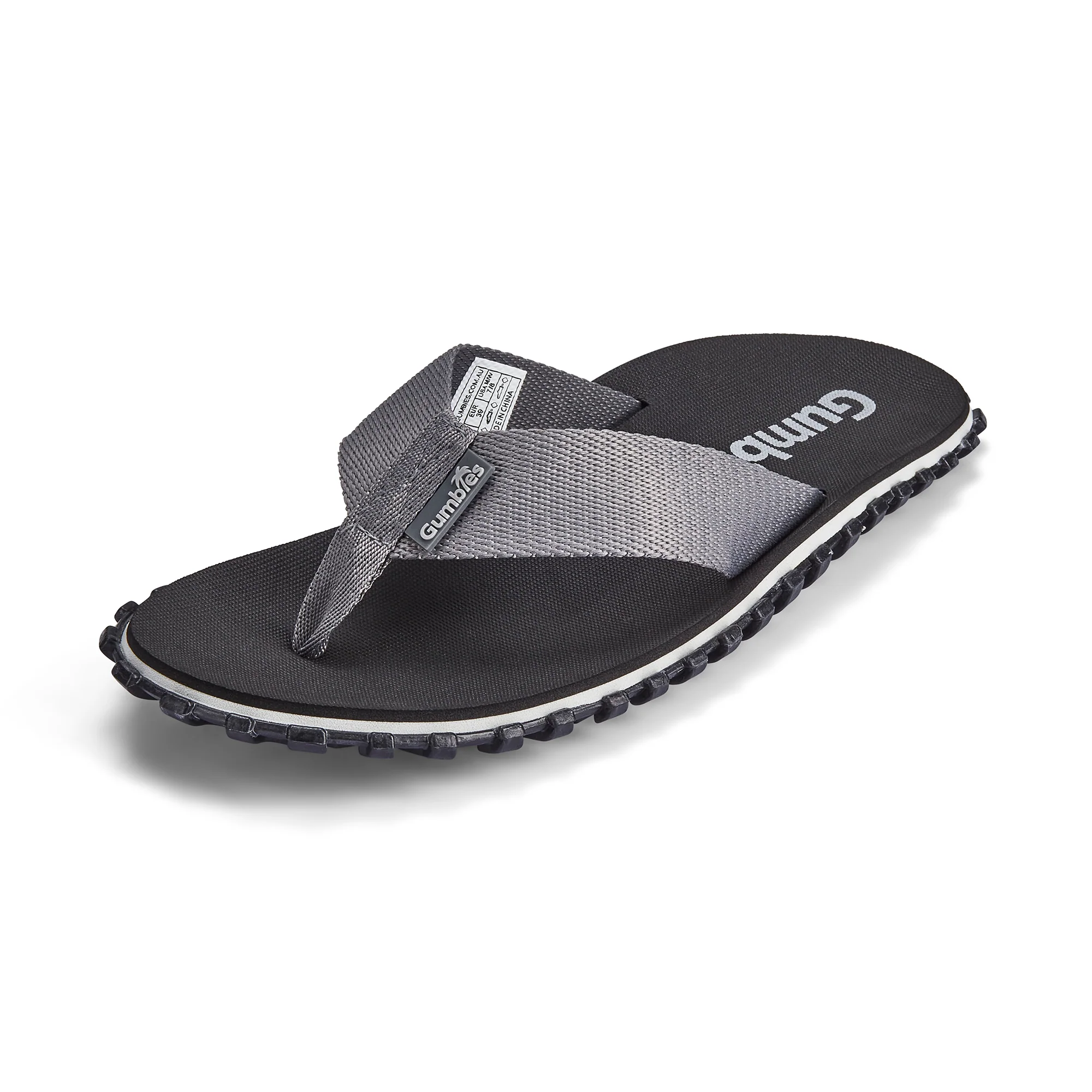 Duckbill - Flip-Flops - Men's - Black & Grey - Image 4