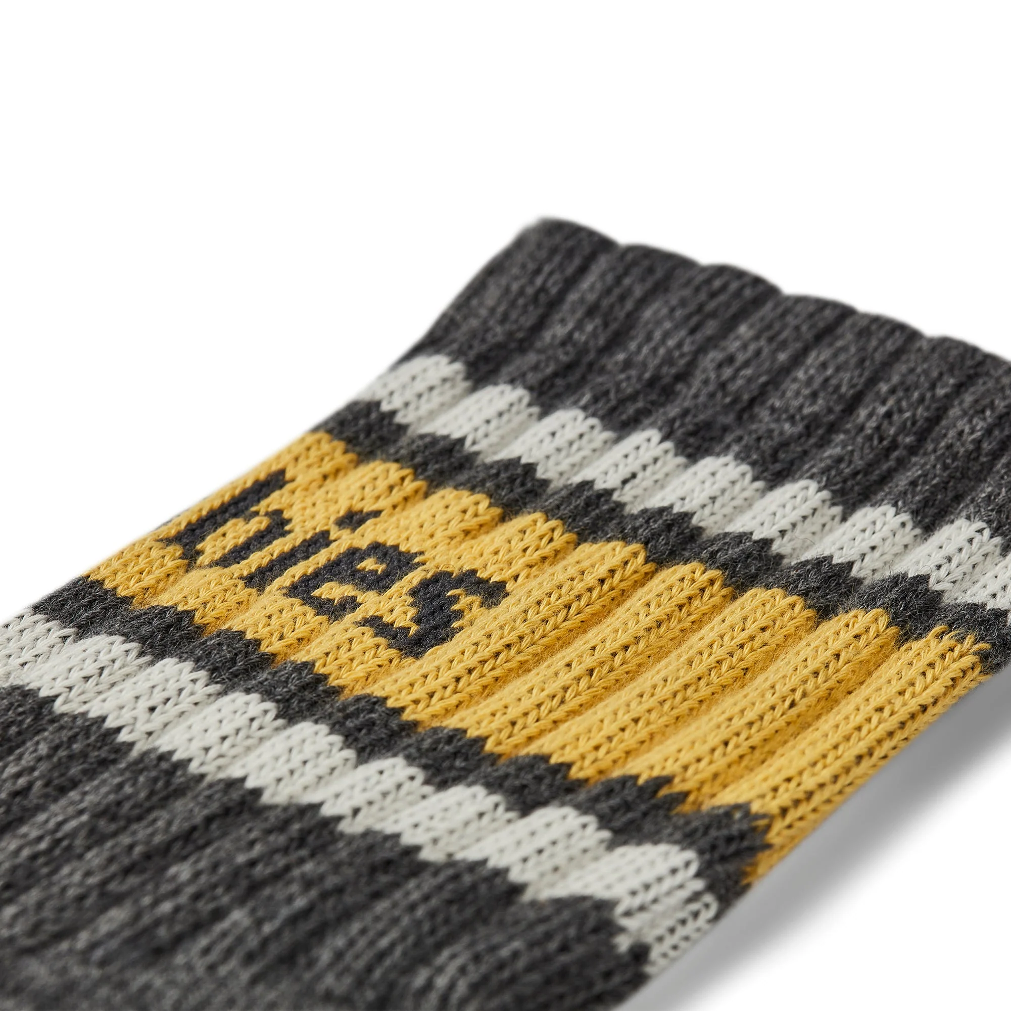 GUM Crew Sock - Men's - Grey & Curry - Image 6