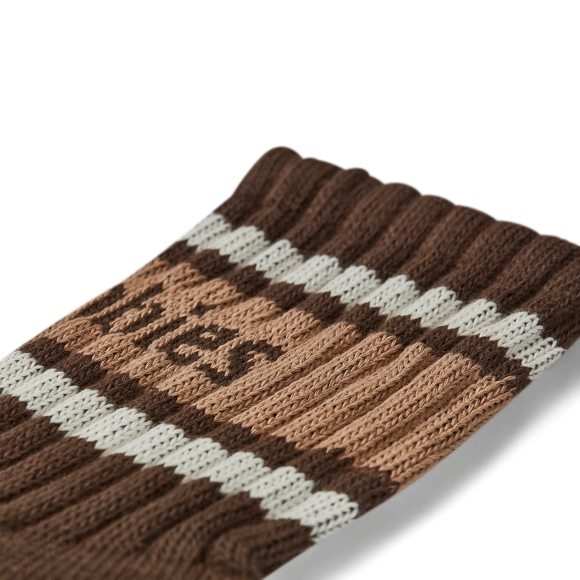 GUM Crew Sock - Women's - Chocolate & Cream - Image 3
