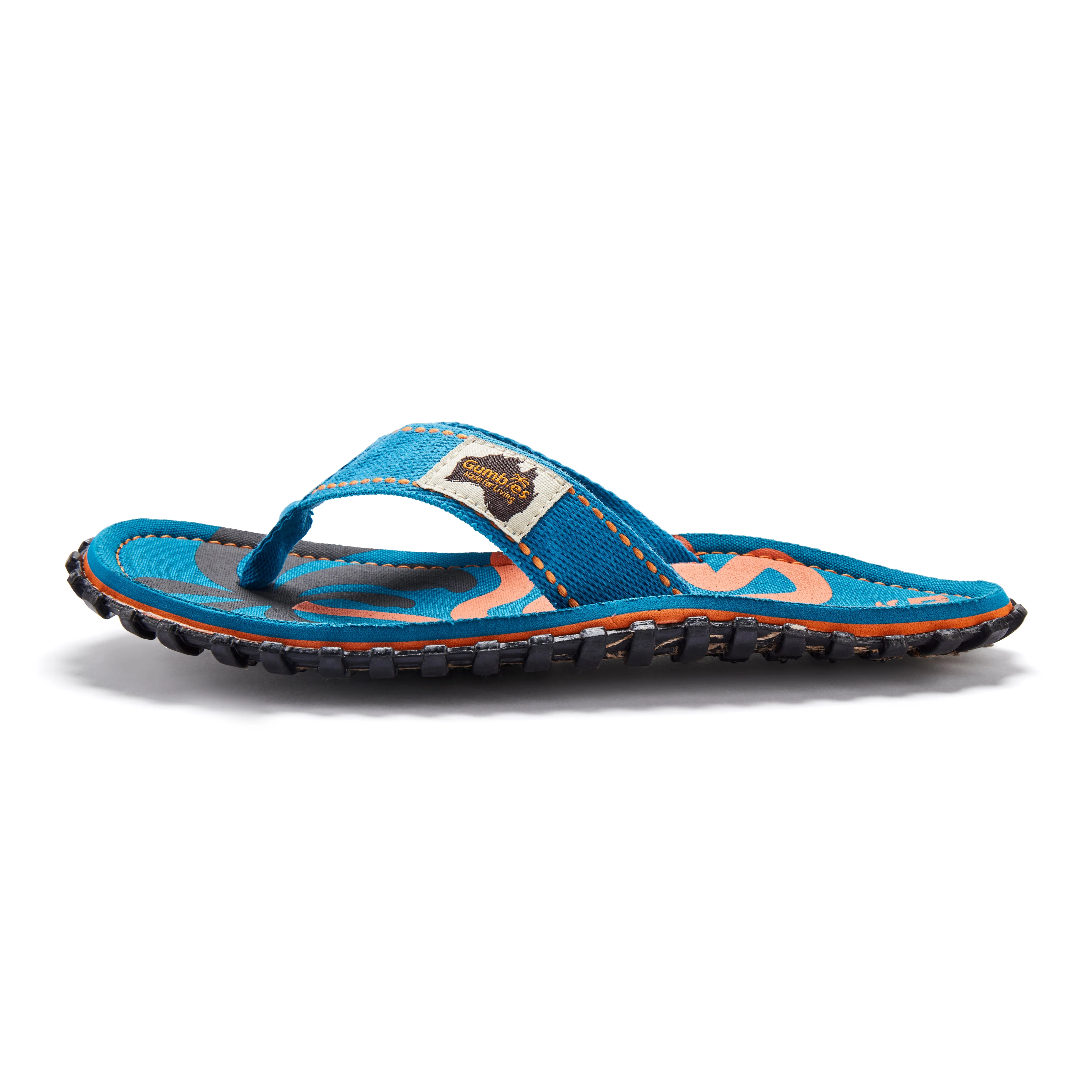 Islander Flip-Flops - Men's - Blue Palmetto - Image 4