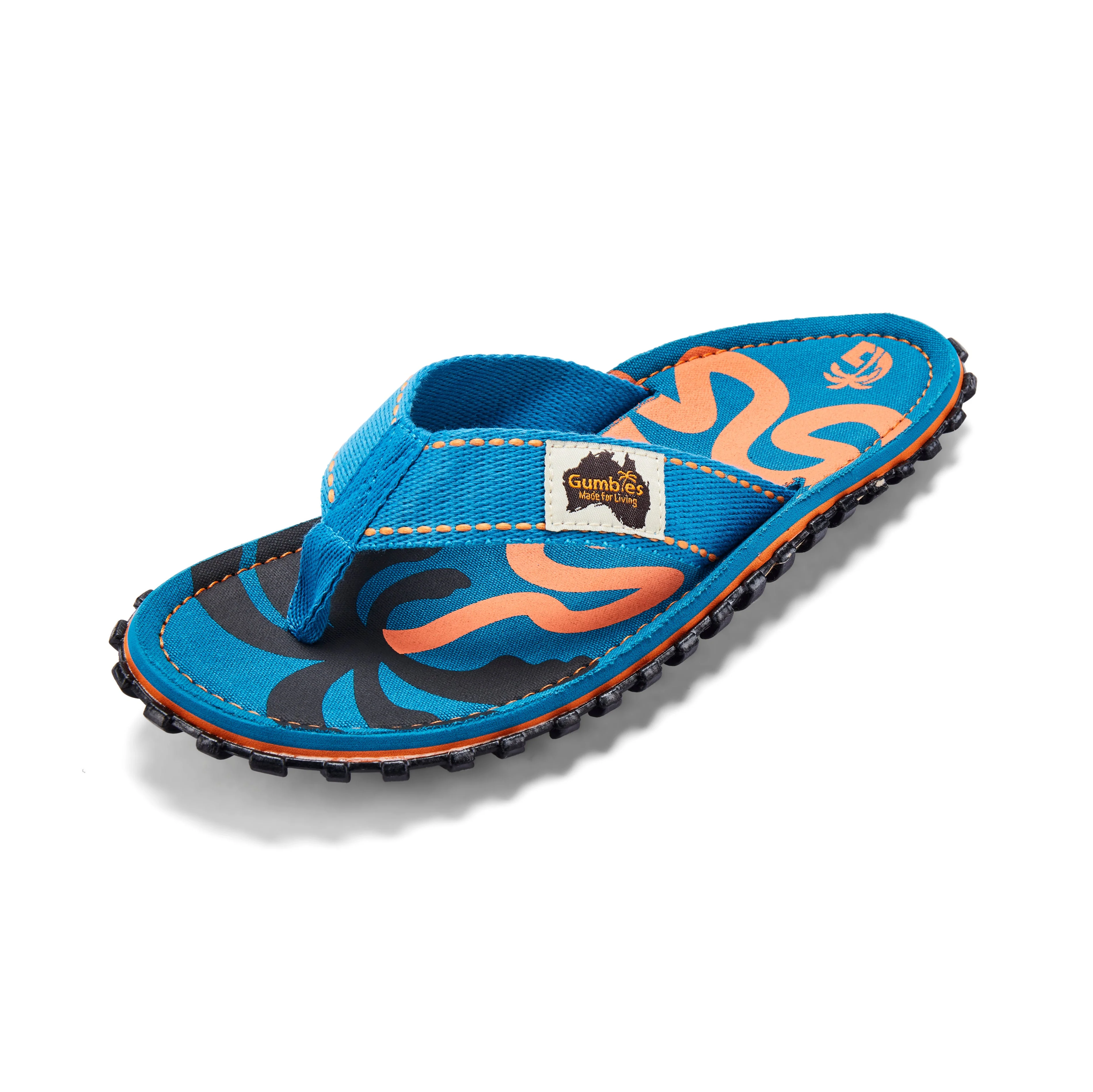 Islander Flip-Flops - Men's - Blue Palmetto - Image 6