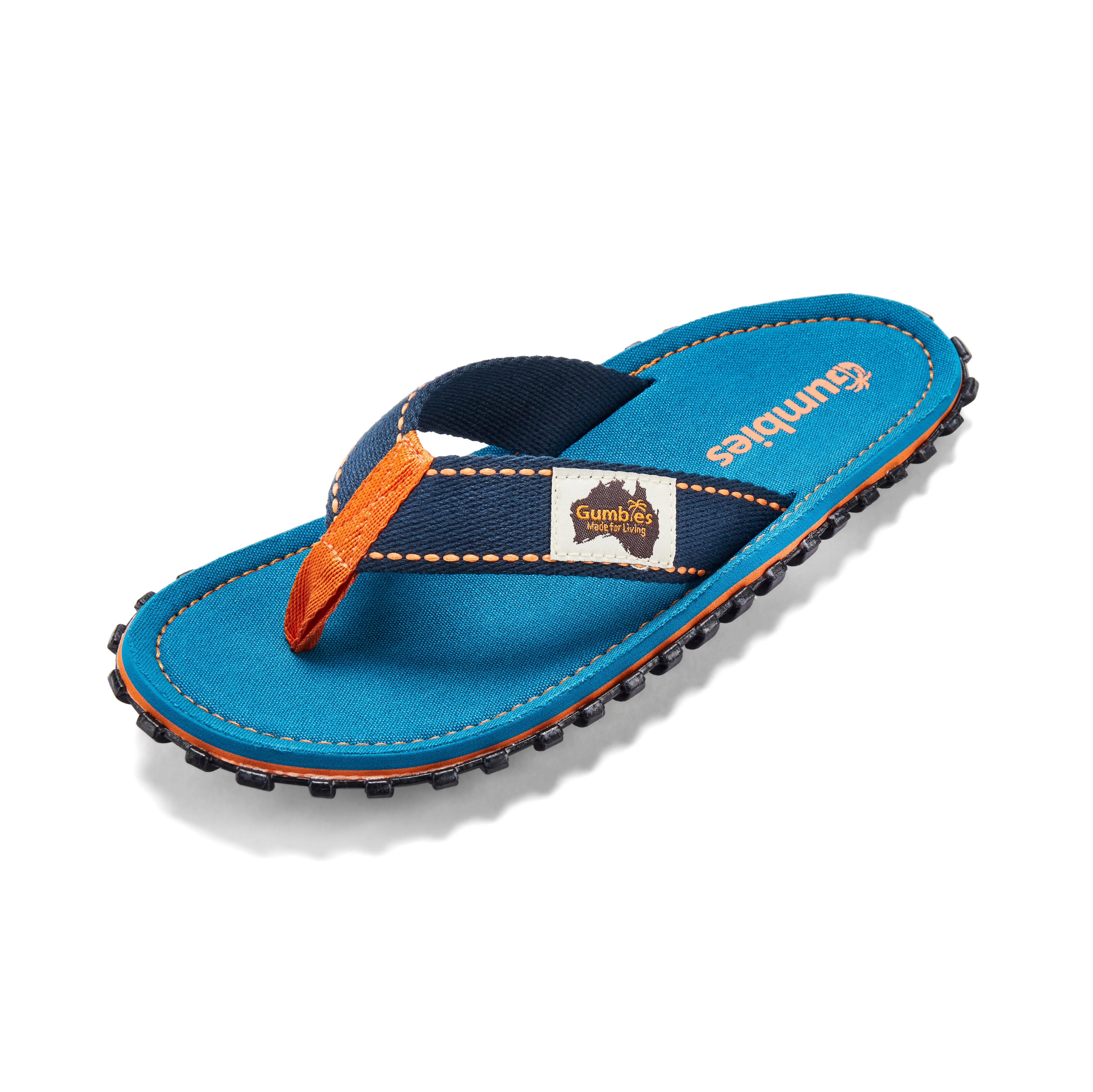 Islander Flip-Flops - Men's - Tricolor Blue - Image 3