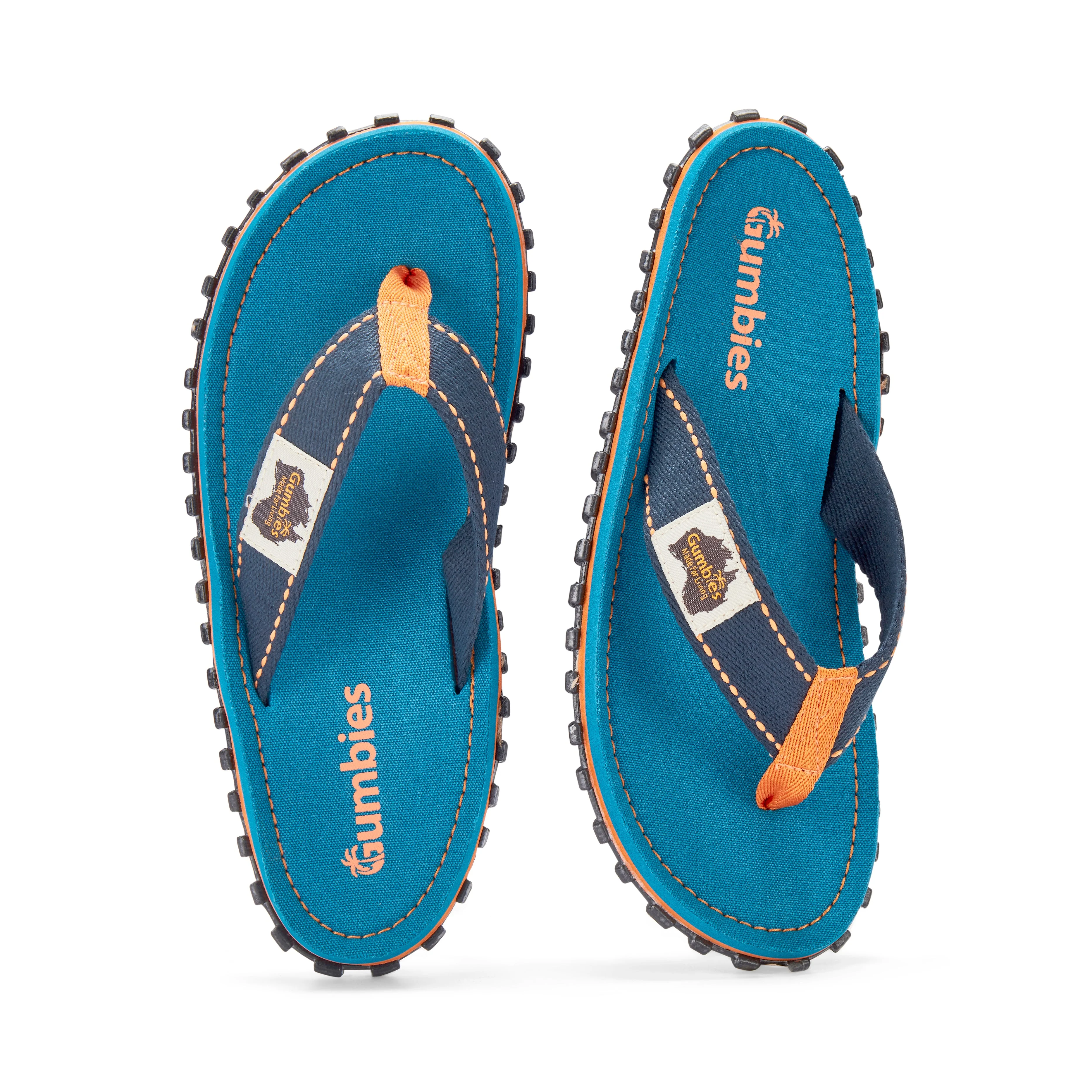 Islander Flip-Flops - Men's - Tricolor Blue - Image 6