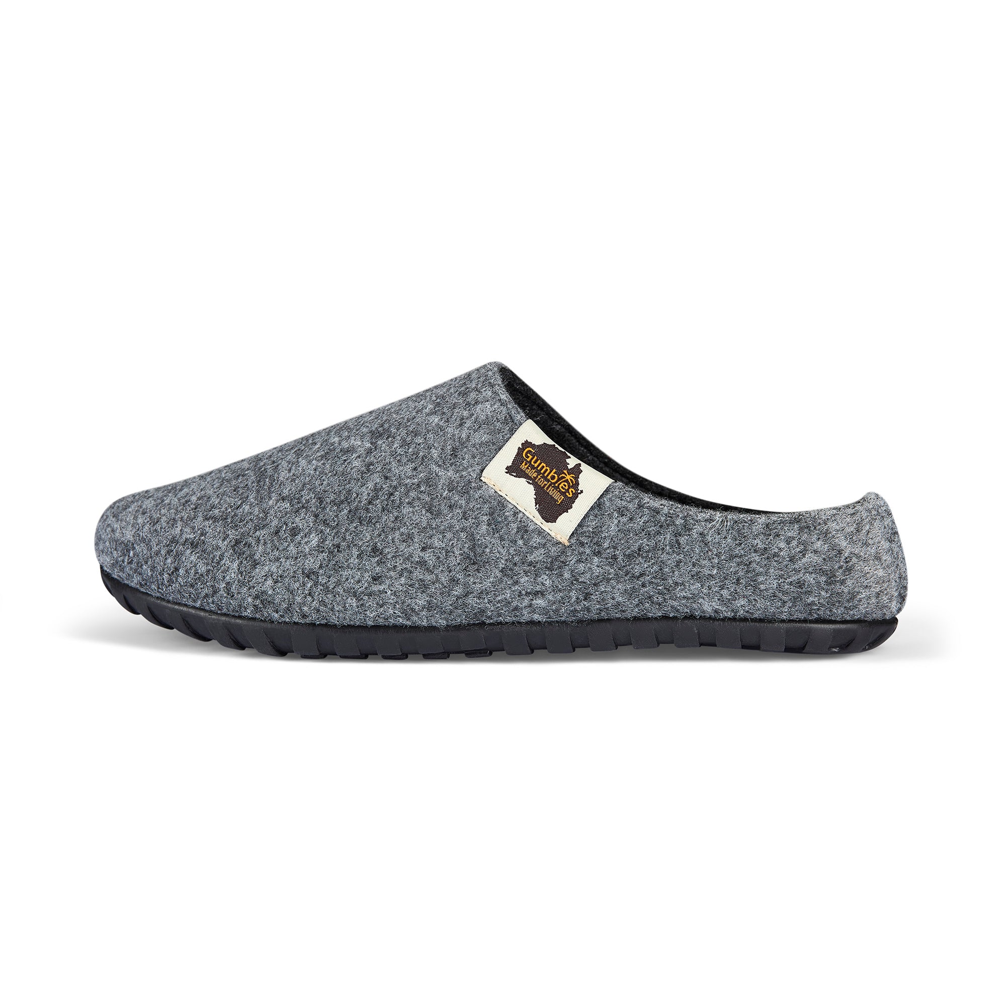 Outback Slippers - Men's - Grey & Charcoal - Image 6
