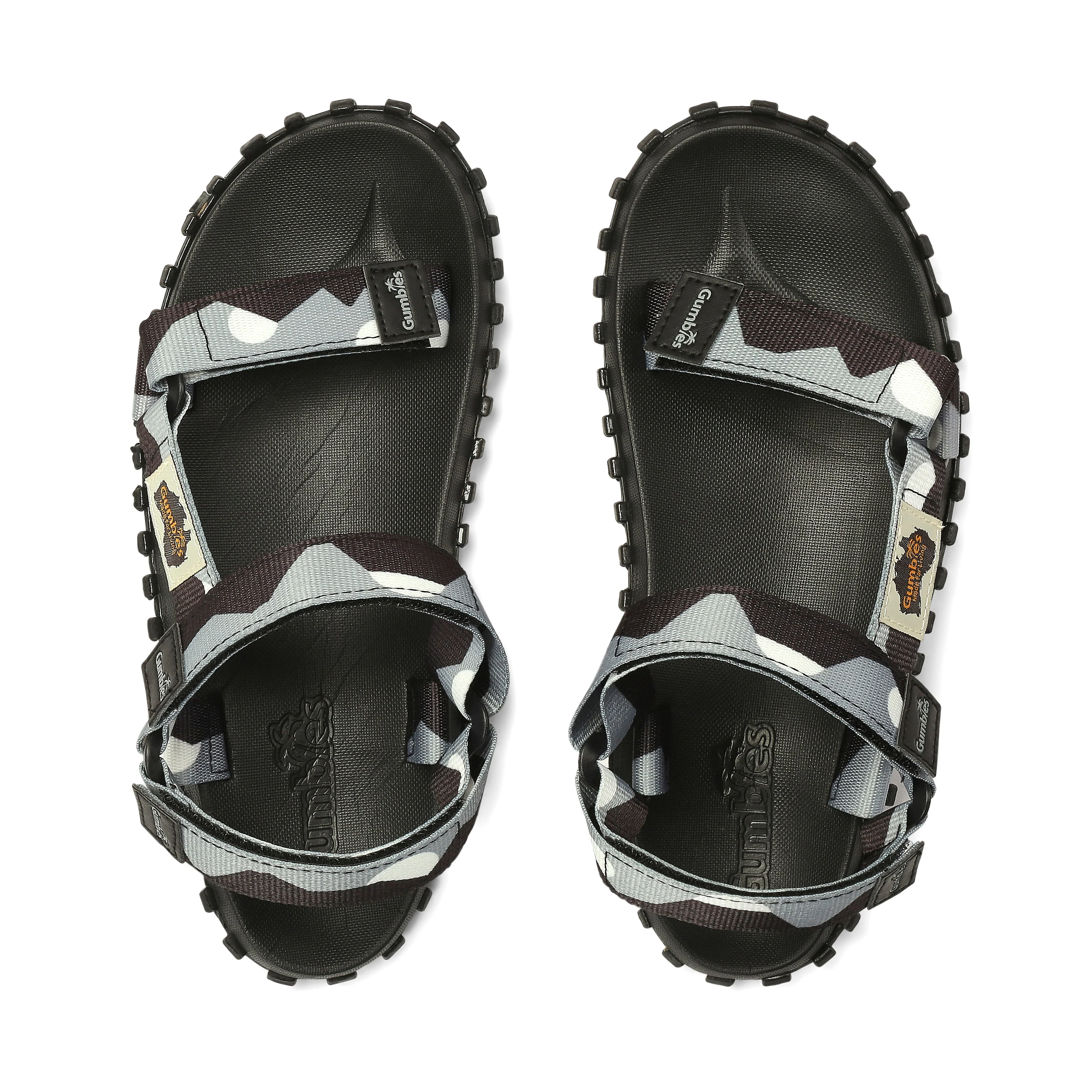 Scrambler Sandals - Men's - Black & Grey - Image 3